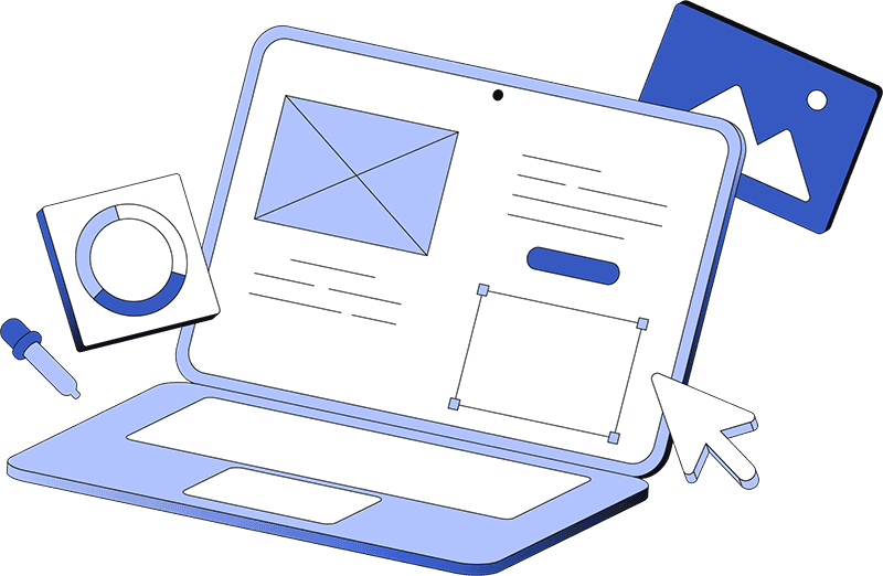Web Development process visual